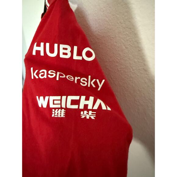 Puma Scuderia Ferrari F1 Racing Red T-Shirt Size Medium - Picture 3 of 11